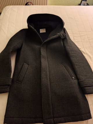 Abrigo Silbon Gris Talla XS
