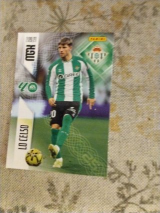 Cromo Panini Lo Celso Real Betis 2020-21
