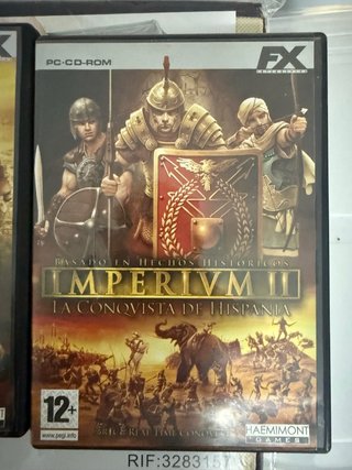 Lote 2 Juegos PC: Imperivm II y III