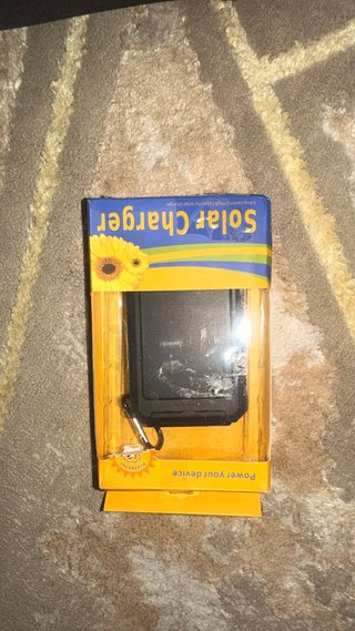 Batería Externa Solar Portátil
