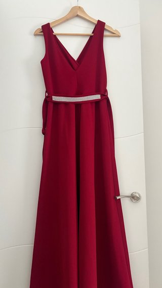 Vestido de fiesta rojo talla M