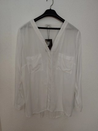 Blusa Blanca Cortefiel Talla XL