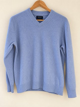 Jersey Dustin Azul 100% Lambswool