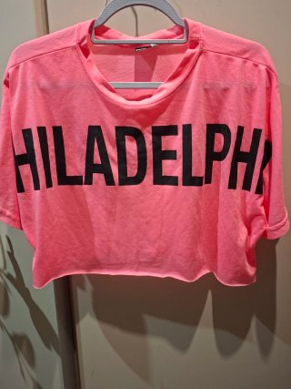 Camiseta Corta Rosa