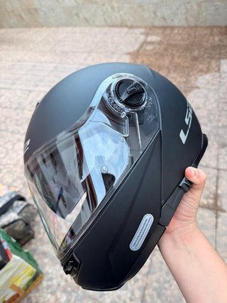 Casco Modular LS2 FF325 Strobe Negro Mate