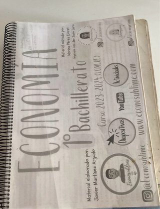 libro 1 bachillerato econosublime