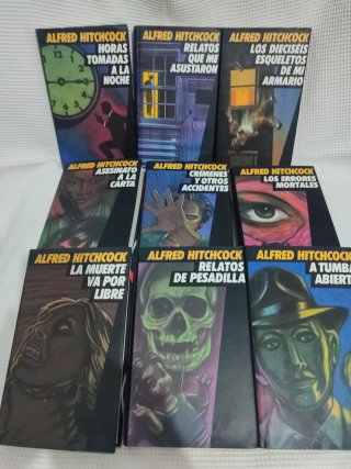 Lote: ALFRED HITCHCOCK COLECCIÓN DE LIBROS
