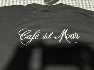 Camiseta Negra Café del Mar Ibiza