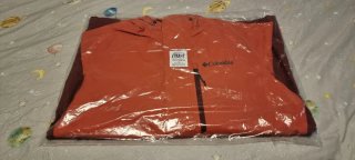 Chaqueta Impermeable Columbia Naranja