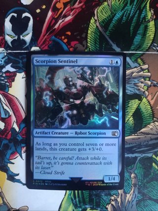 Carta Magic Scorpion Sentinel Foil