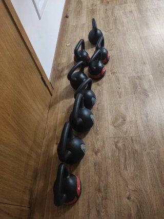 Set de 4 Kettlebells (4kg y 6kg)