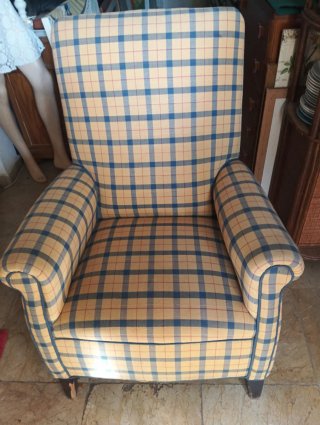 Sillón Orejero Estampado