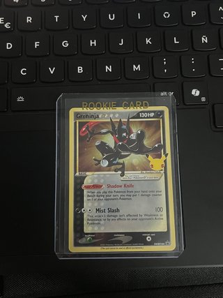 Carta Pokémon Greninja Gold Star