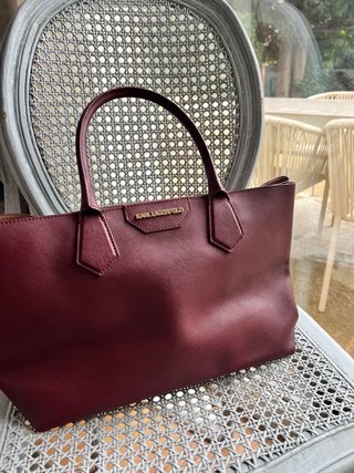 Bolso Karl Lagerfeld Burdeos