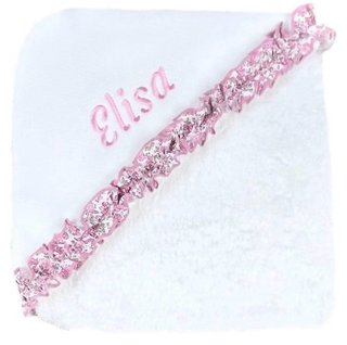 Capa de baño personalizada con nombre