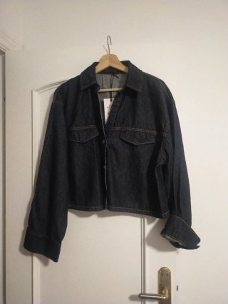 Chaqueta vaquera Zara azul