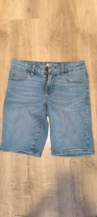 Pantalones Cortos Vaqueros Mango