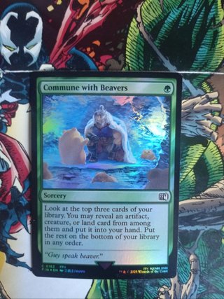 Carta Magic: Commune with Beavers (Foil)
