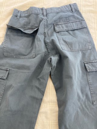 Pantalón Cargo Mango Gris