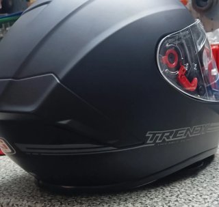 Casco NZI Trendy 2 Negro Mate Talla XL, Sin usar