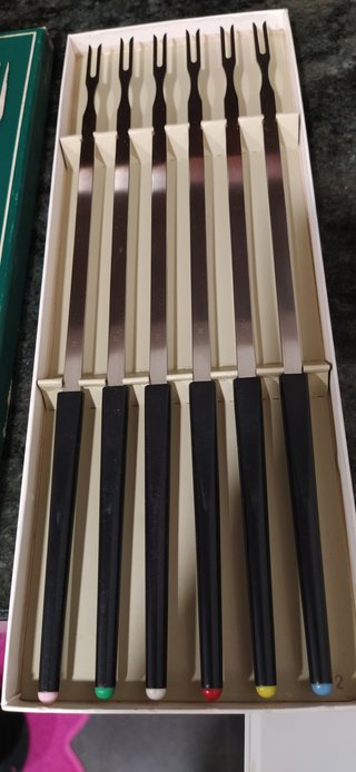 Set de 6 tenedores para fondue