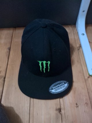 Gorra Monster Negra Ajustable