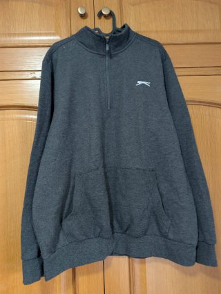 Sudadera deportiva gris Slazenger