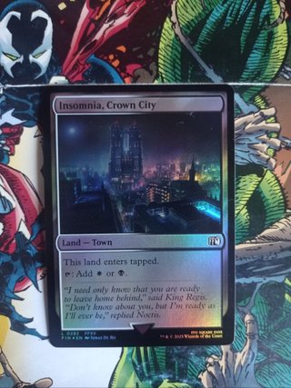Carta Magic Insomnia, Crown City Foil