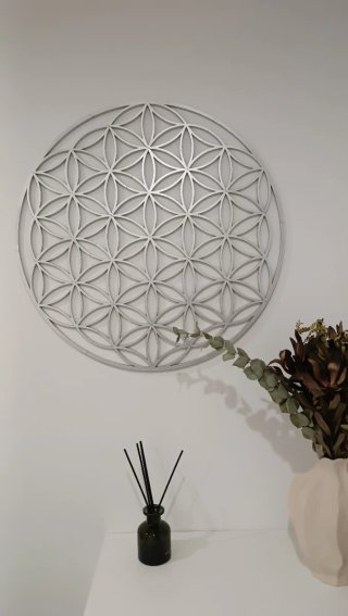 Decoración de Pared Flor de la Vida.