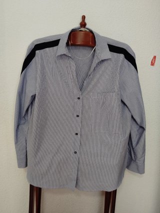 Camisa Zara Azul Talla M