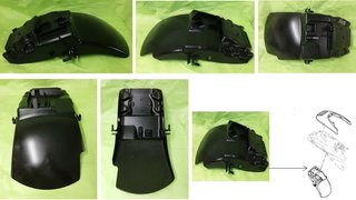 PASO DE RUEDA MUDFLAP H-D VRSC