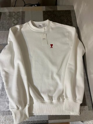 Sudadera Ami Paris Blanca