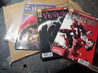 Lote de 3 comic veneno Marvel (10€)