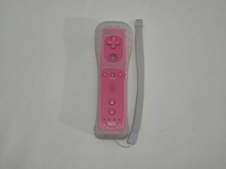 Mando Wii Motion Plus Rosa + Funda + Correa
