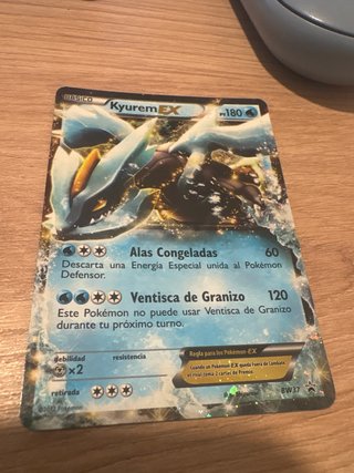 Carta Pokémon Kyurem EX PROMO BW37