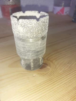 Broca Diamantada Würth Drygres 35mm