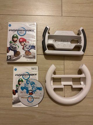 Mario Kart Wii con 2 Volantes