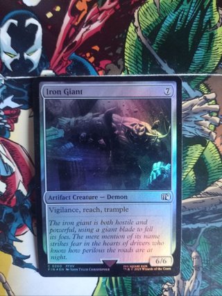 Carta Magic: The Gathering - Iron Giant Foil