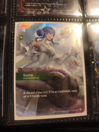 Carta Sona Riftbound