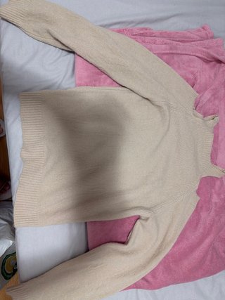 Jersey Beige de Punto