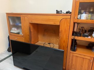 Mueble de TV de madera