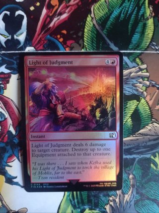 Carta Magic Light of Judgment Foil