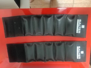 Muñequeras Tobilleras Salter 1kg