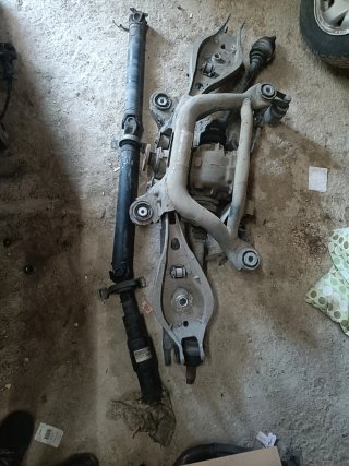 Subchasis y cardán para BMW E46