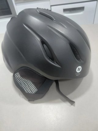 Casco de Esquí Negro Talla M