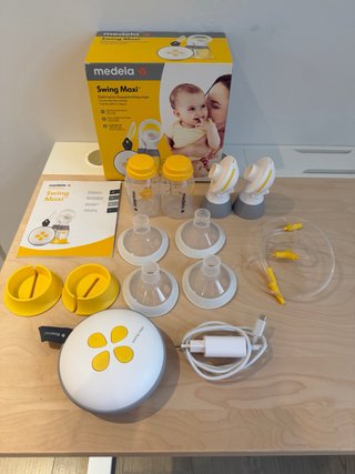 Sacaleches Eléctrico Doble Medela Swing Maxi