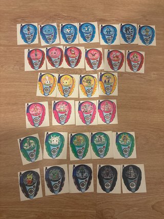 Lote 33 Cromos Digimon 02 Edición Limitada 2001