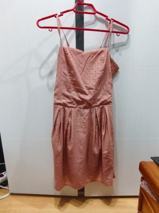 Vestido Estampado de Tirantes