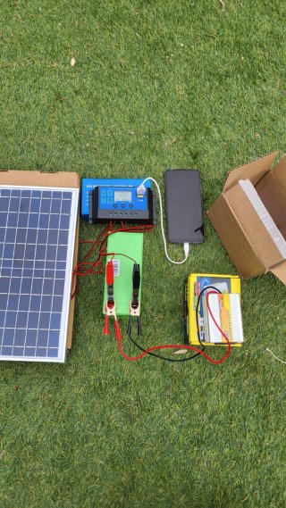 Kit solar completo con batería e inversor