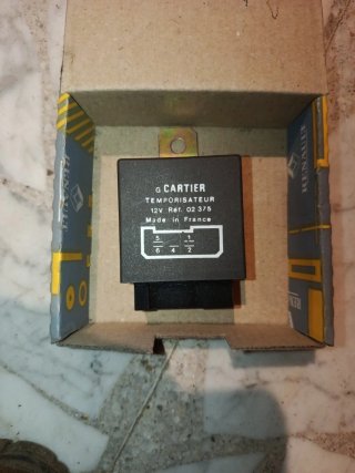 Relé Temporizador G Cartier Renault 5 y 11 Turbo